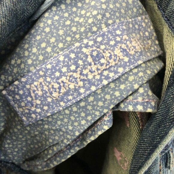 EUC MEXX embroidered back girls denim jacket - Picture 6 of 10